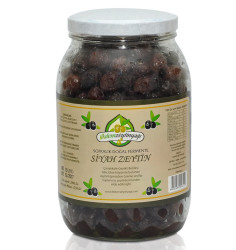 İlkdem - Doğal Fermente Siyah Zeytin Net: 1350 gr.